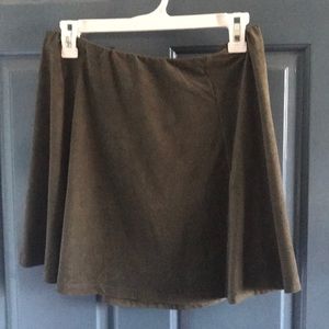 Olive Green Soft Skirt